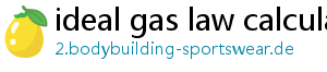 ideal gas law calculator